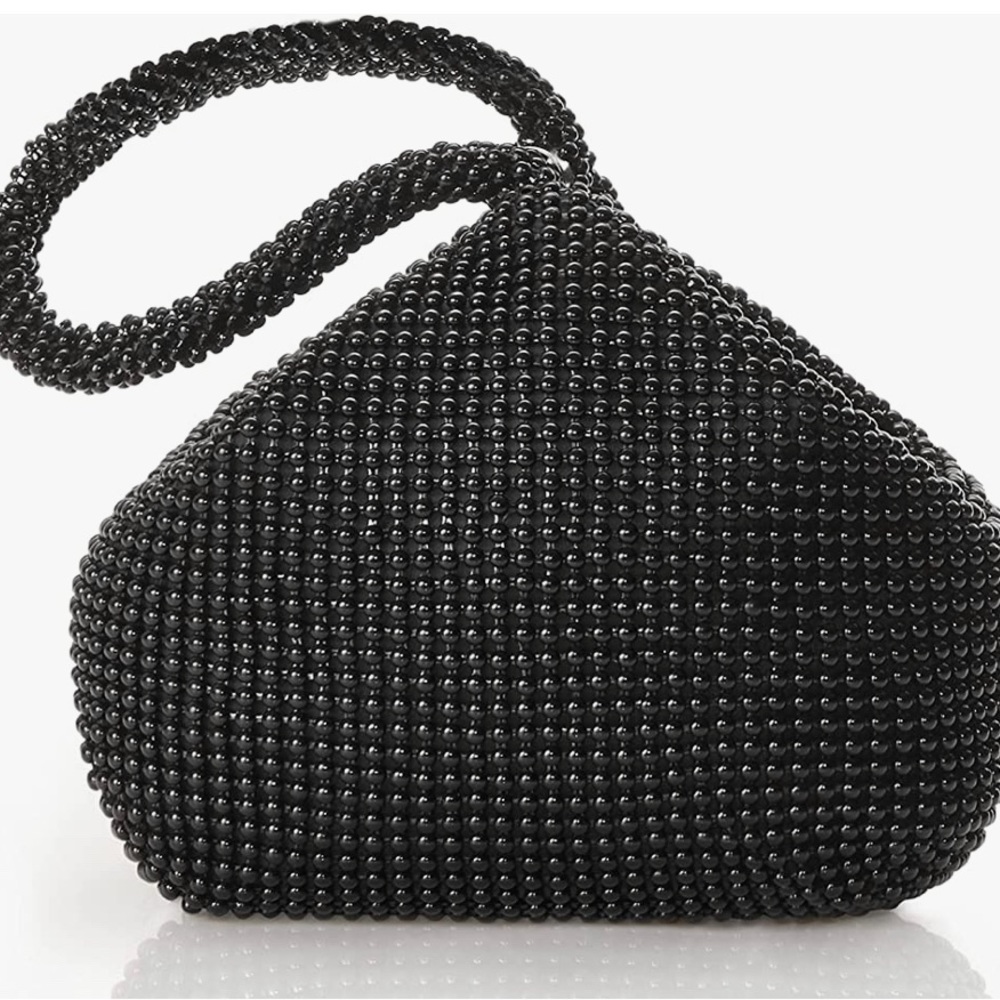 ⭐️ Women's Rhinestone Clutch Evening Bags Sparkly Glitter Triangle Purse